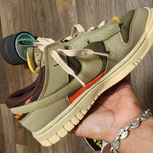 Nike Dunk Low Remastered Olive Mens 10